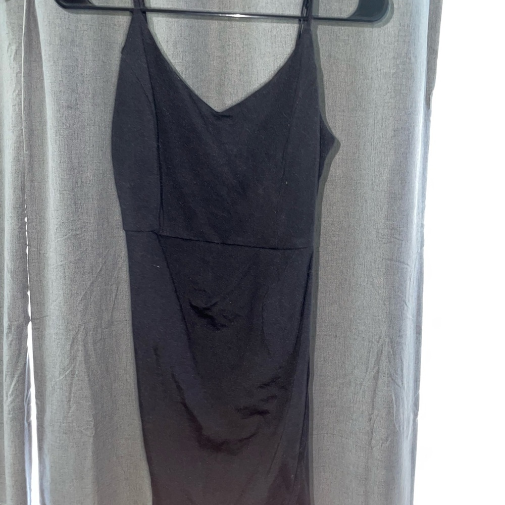 Black Spaghetti Strap Dress